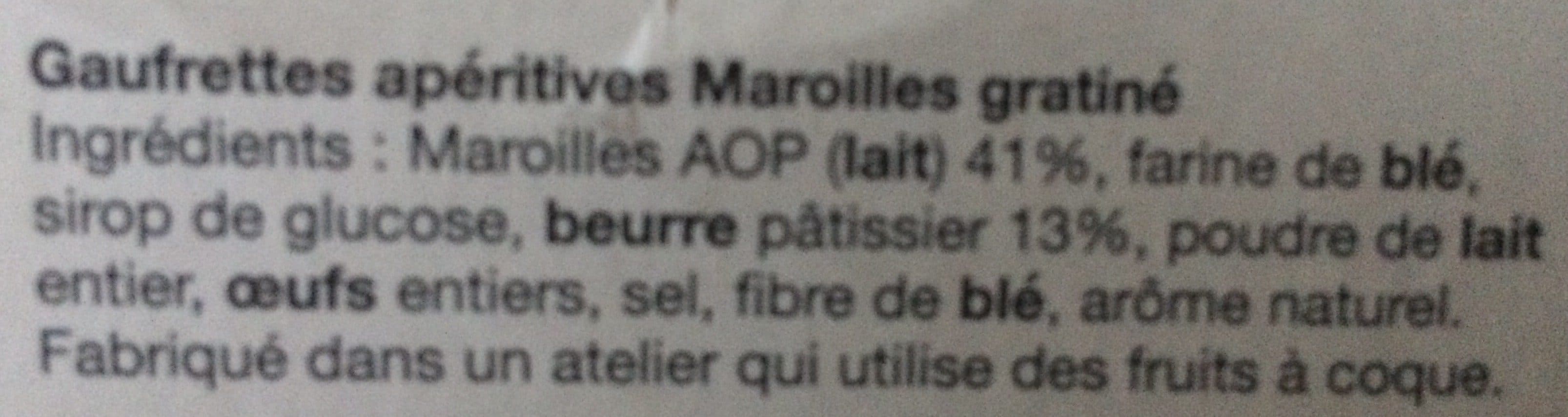 Open Food Facts GAUFRETTES MAROILLES COMTESSE DE FLANDRE packshot