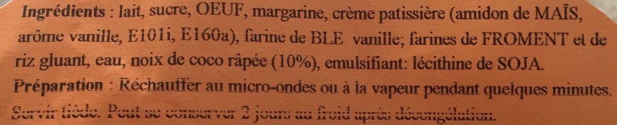 Open Food Facts 50 perles de coco surgelées packshot
