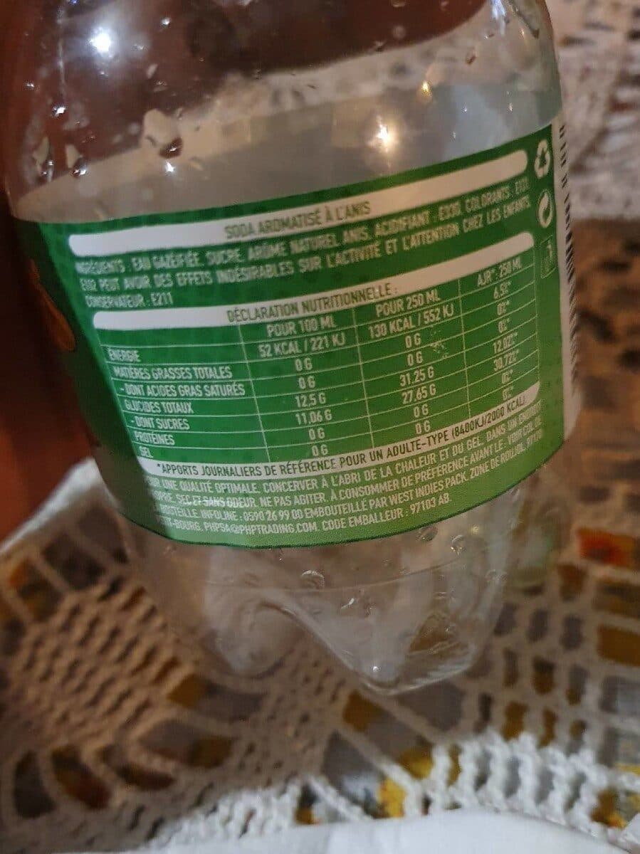 Open Food Facts Yékri anis vert packshot