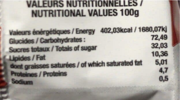 JB Happy saveur choco packshot