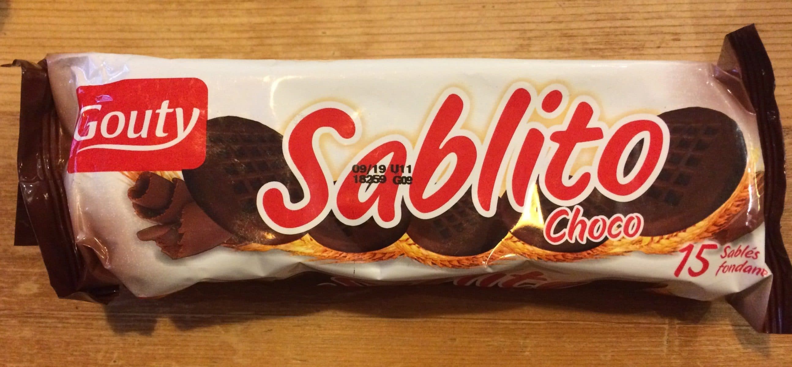 GOUTY Sablito Chocolat - Gouty - 82 G packshot