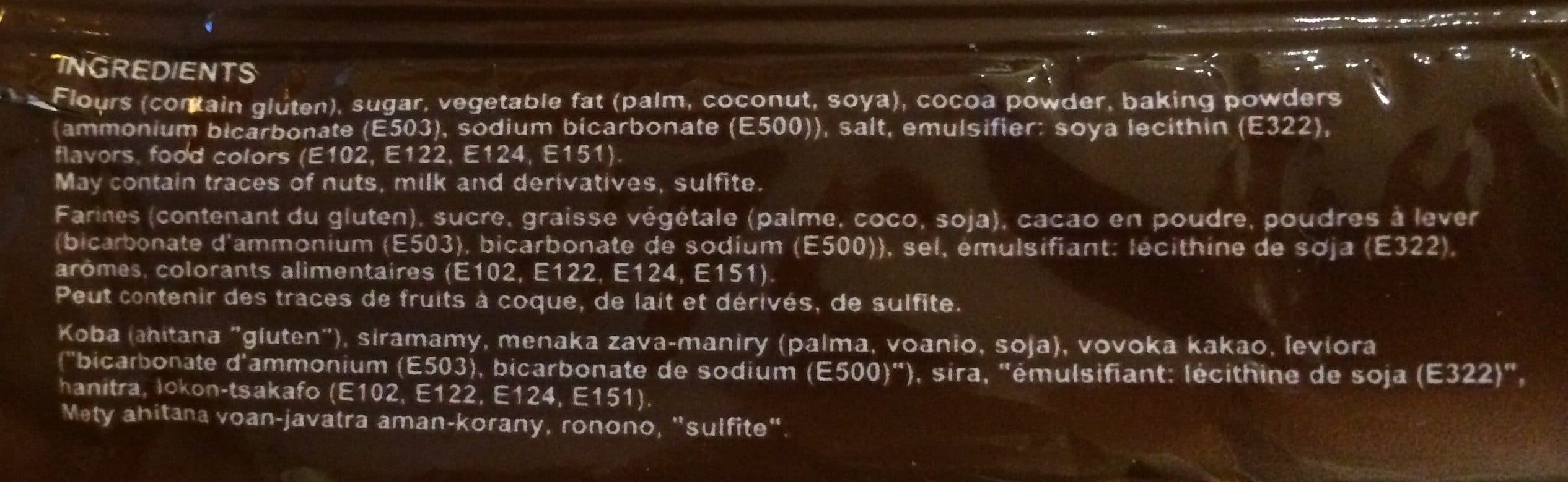 GOUTY Sablito Chocolat - Gouty - 82 G packshot
