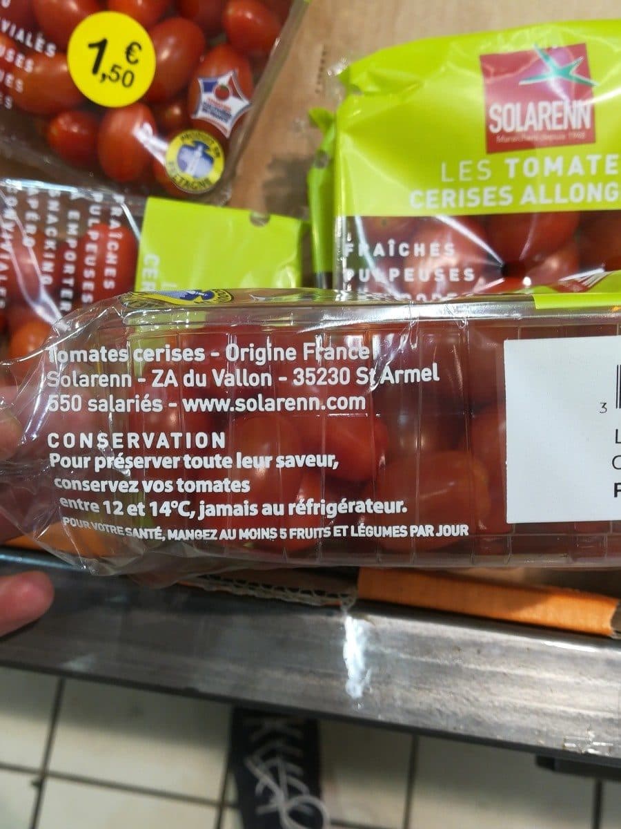 Open Food Facts Tomate de france packshot