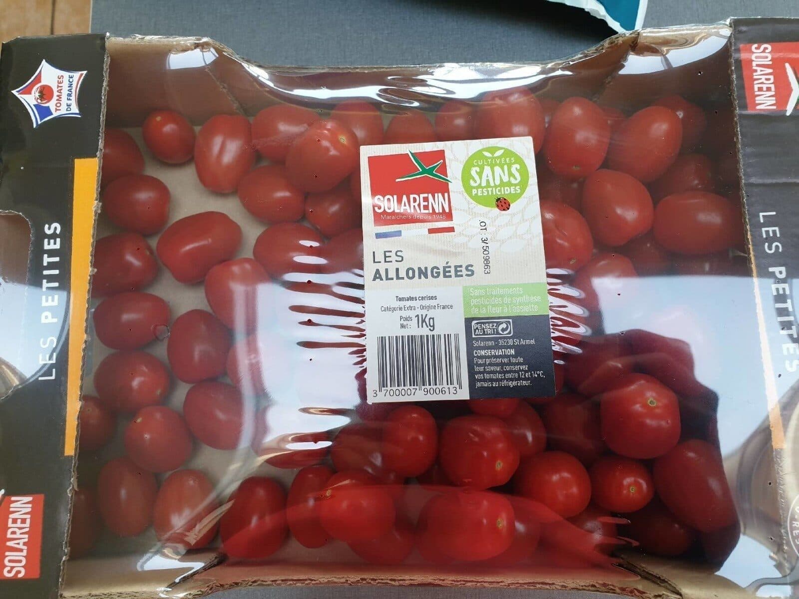Solarenn Tomates cerises allongées packshot