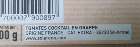 Solarenn Tomates sans pesticides packshot