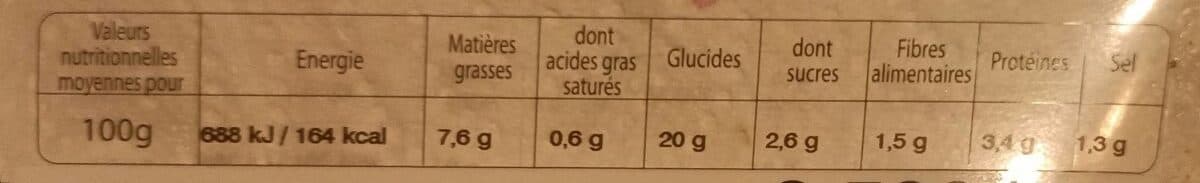 Open Food Facts Taboulé à l'orientale packshot