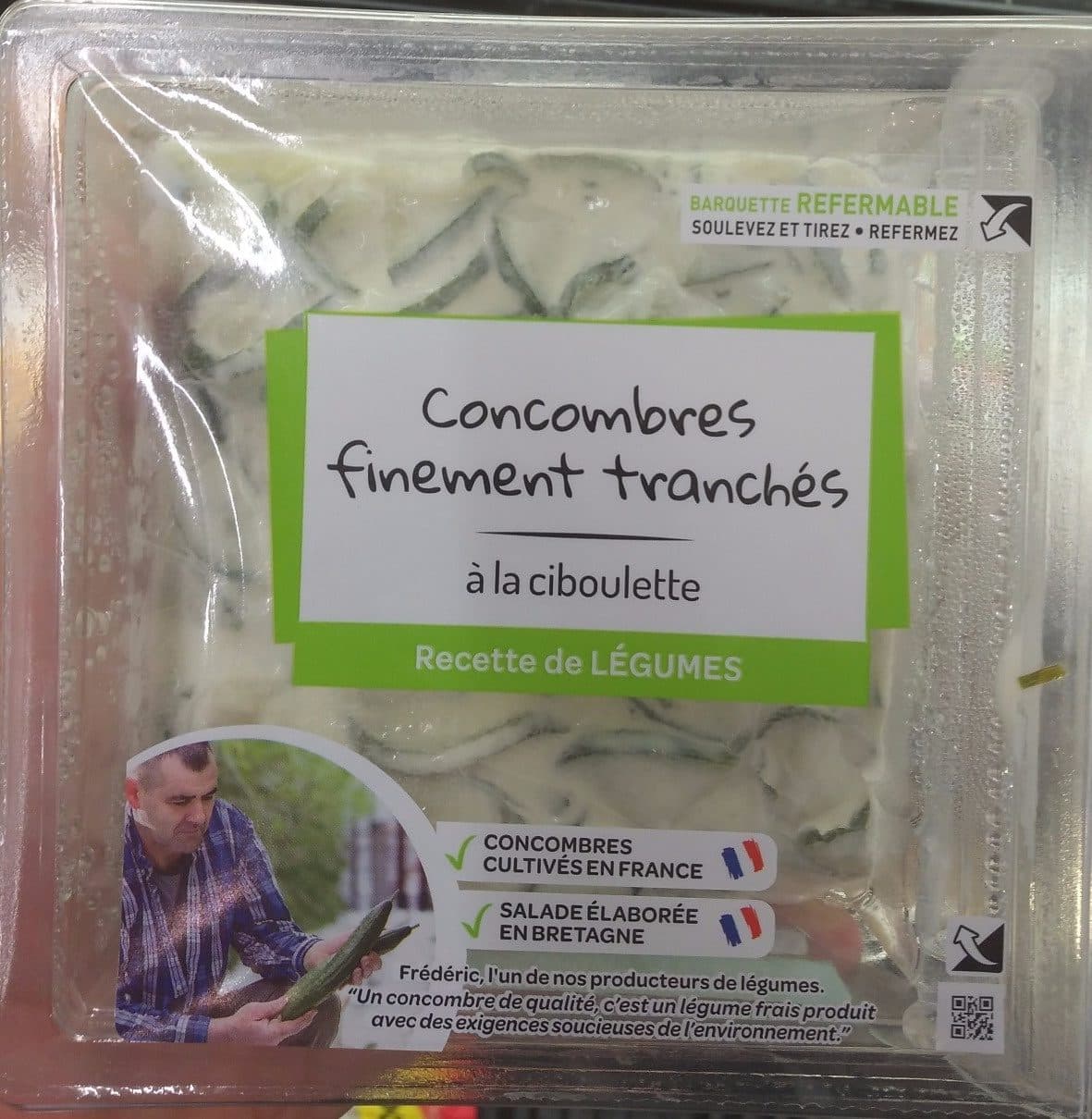 Mix Buffet Concombres Finement Tranchés à la Ciboulette packshot