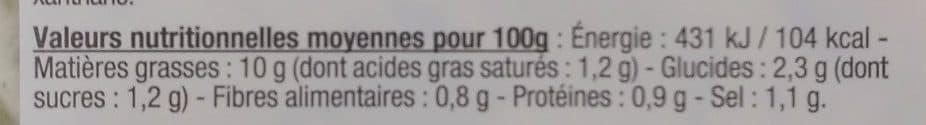 Mix Buffet Concombres Finement Tranchés à la Ciboulette packshot