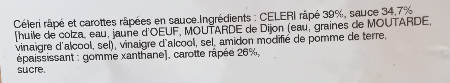 Mix Buffet Duo de crudités : carottes-céleri packshot