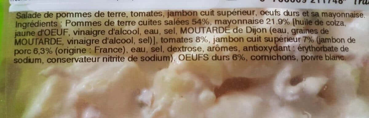 Mix Buffet Piemontaise packshot