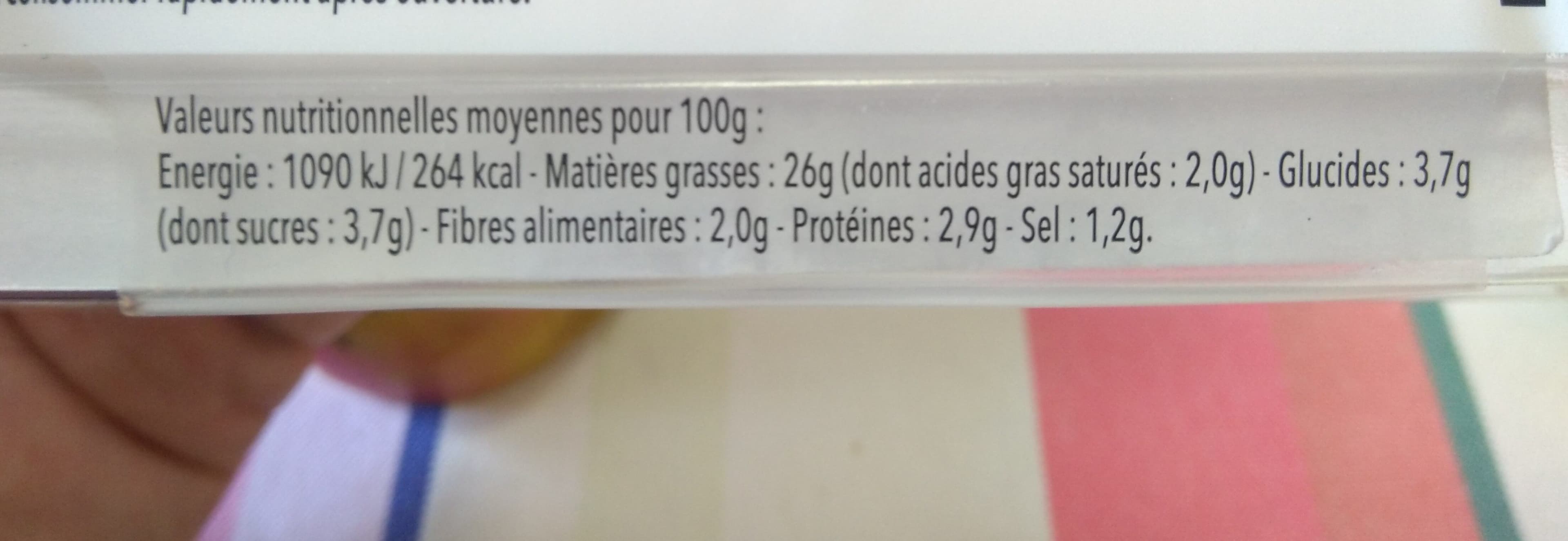 Open Food Facts Verrines Tomates marinées & Noix de St Jaques packshot