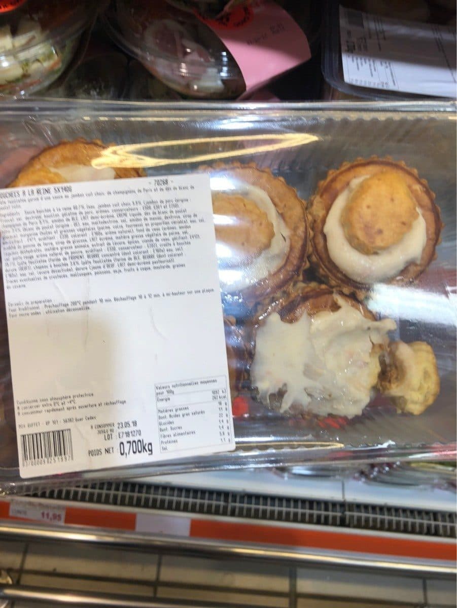 Open Food Facts Bouchees a la reine packshot