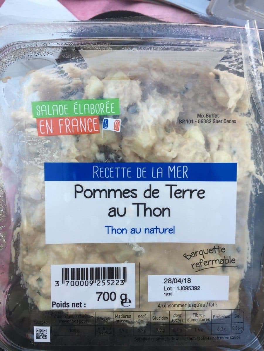 Mix Buffet pomme de terre packshot