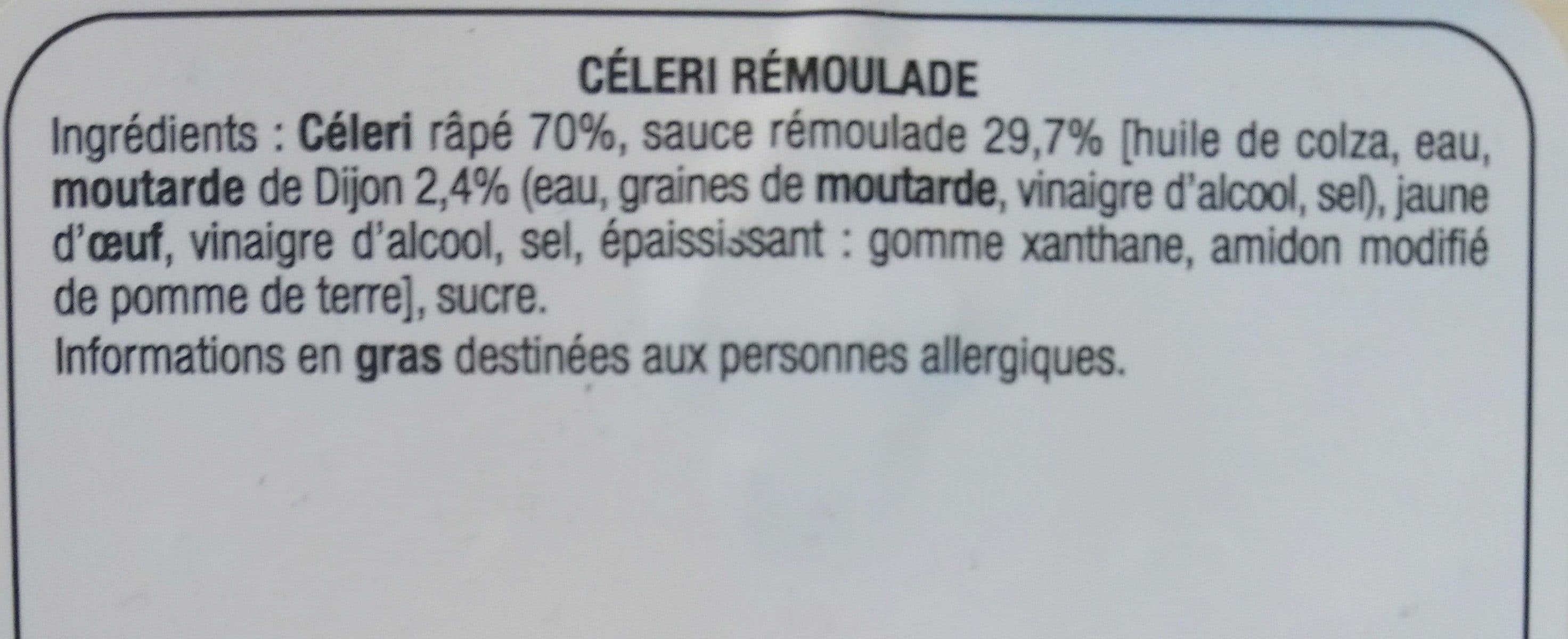 Open Food Facts Céleri rémoulade packshot