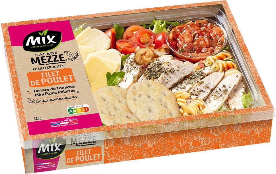 Mix MEZZE PENNE POULET packshot