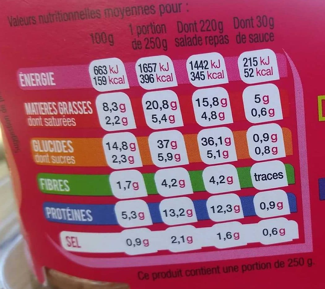 Boursin Salade et fusilli saumon fumé packshot