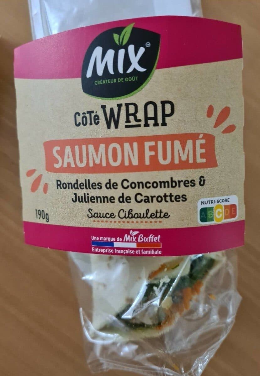 Mix Wrap saumon fumé packshot