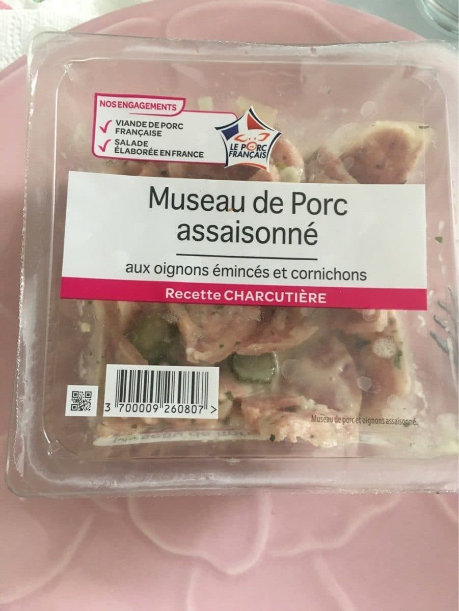 Open Food Facts Museau de porc packshot