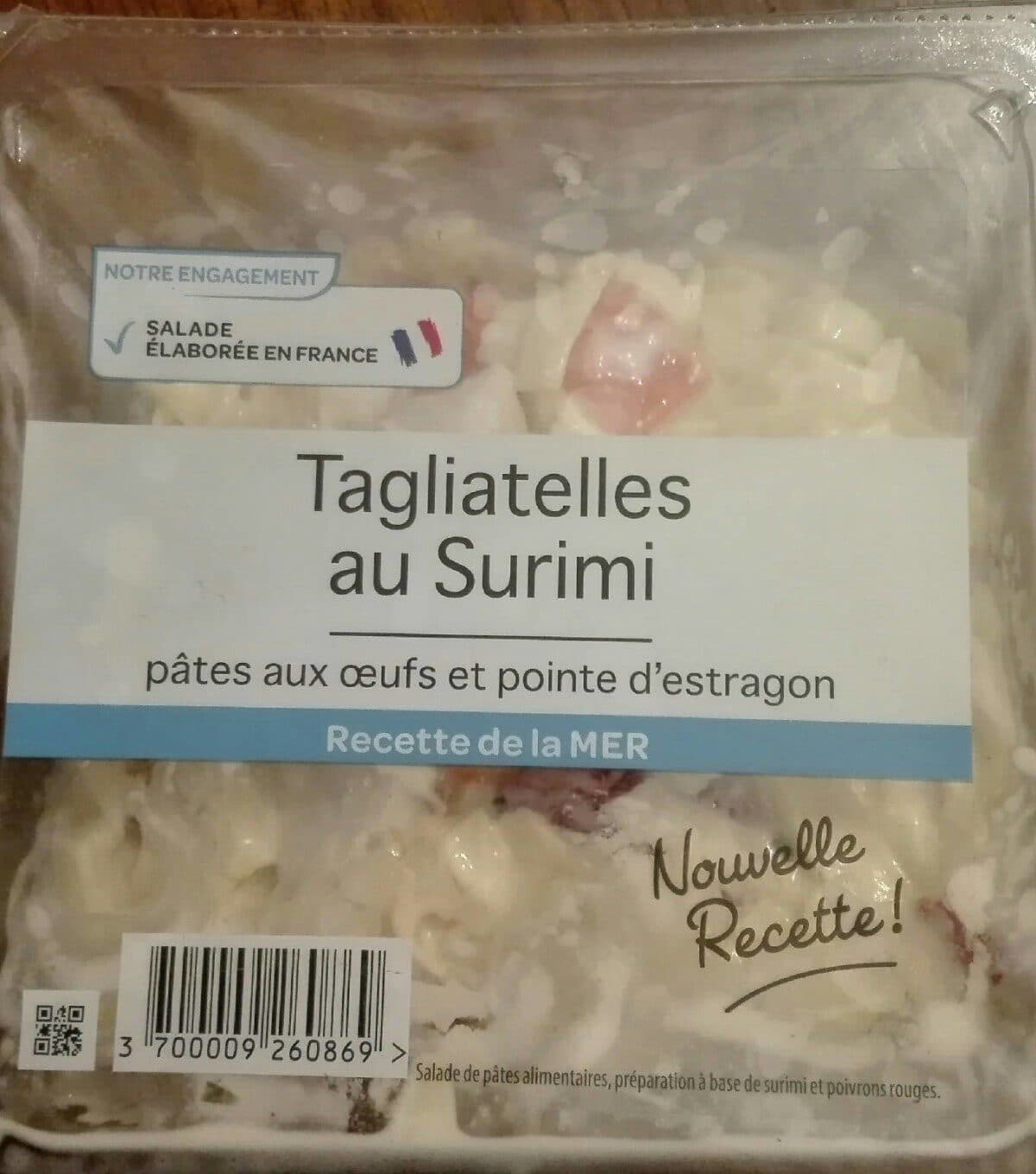 Mix Buffet Tagliatelles aux surimi packshot
