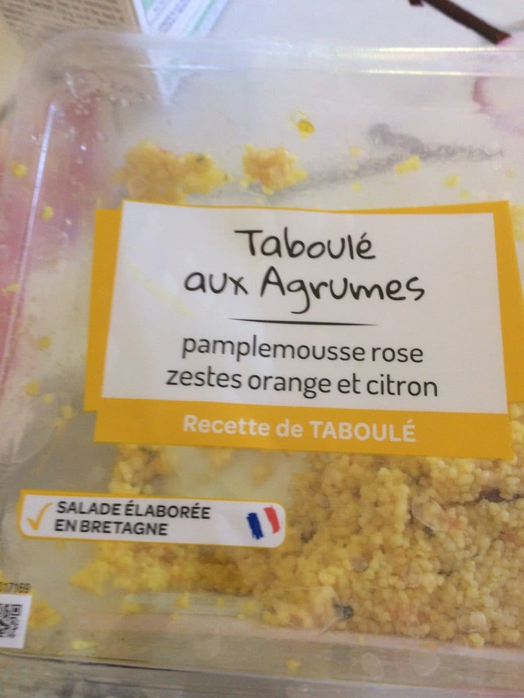 Mix Buffet Taboulé aux Agrumes packshot