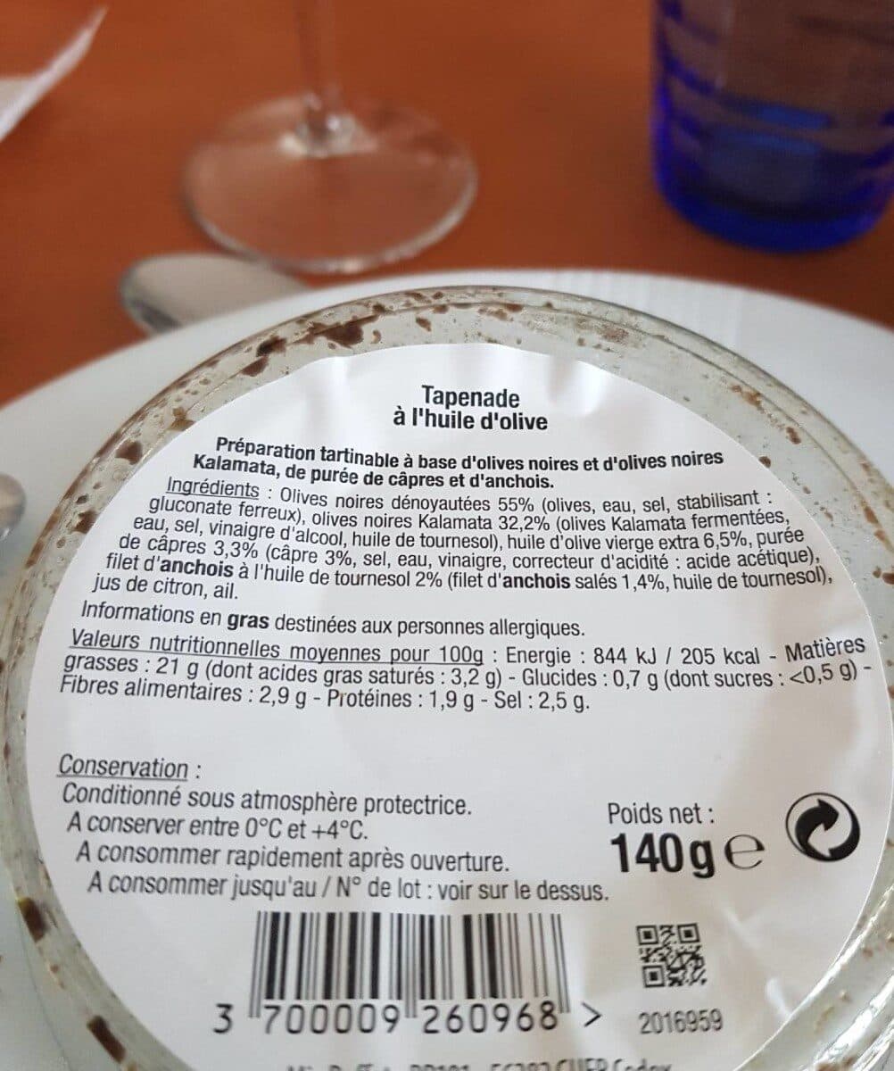 L'Apéritif Tapenade packshot