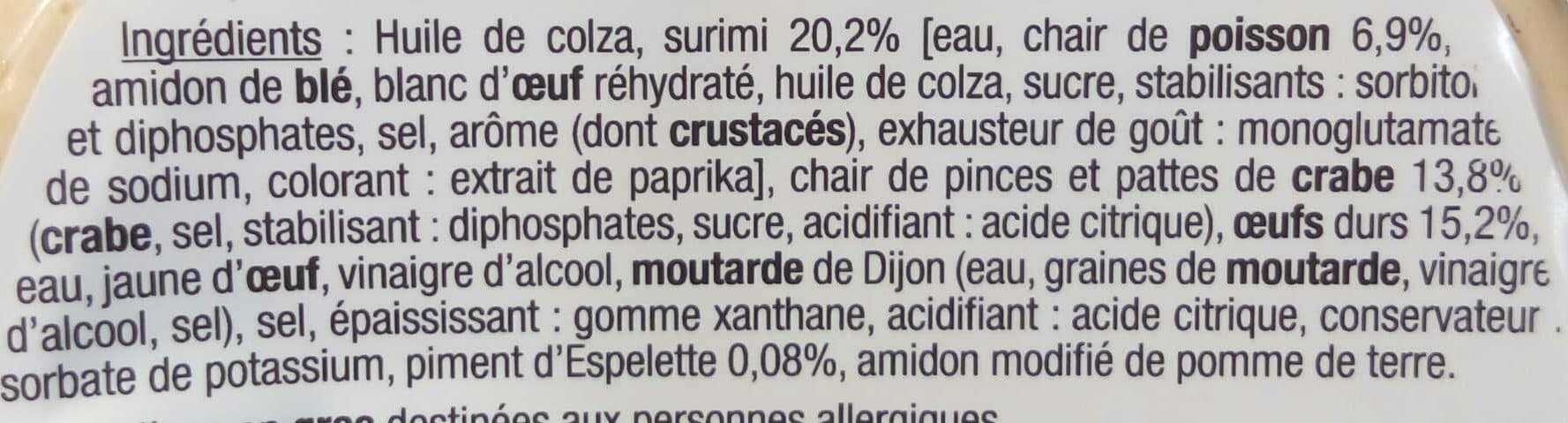 L'Apéritif Surimi et Crabe au Piment d'Espelette packshot