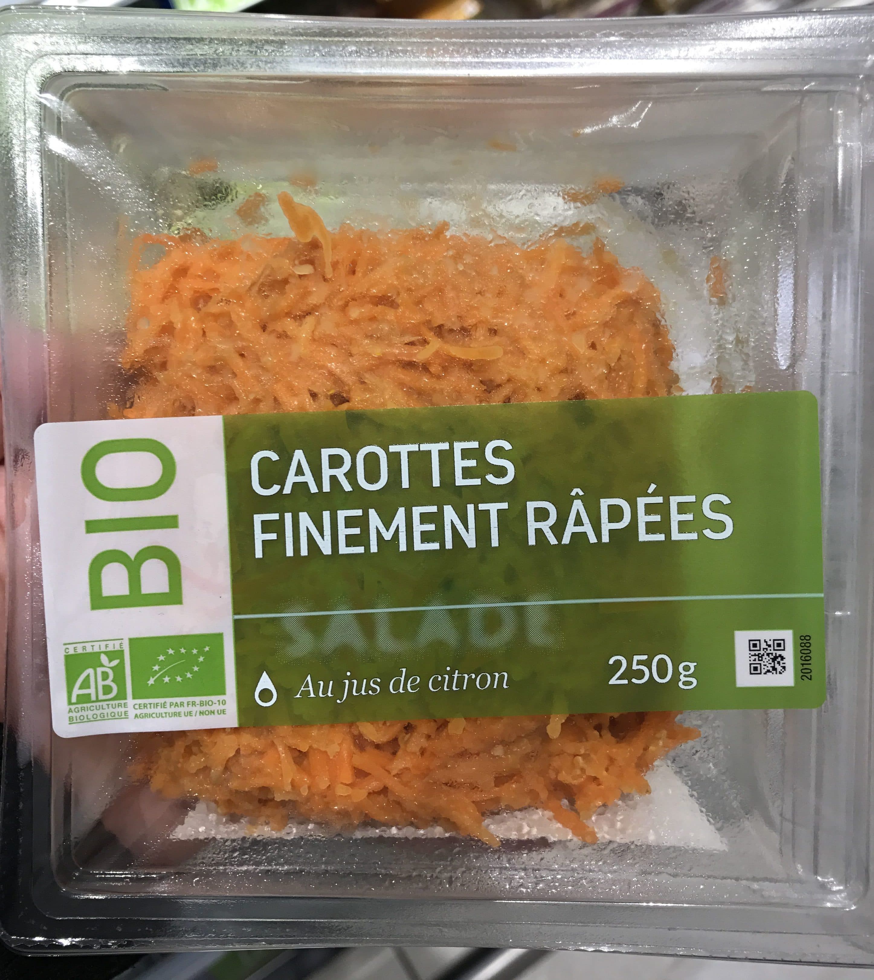 MIX BUFFET Carottes finement râpées au jus de citron packshot