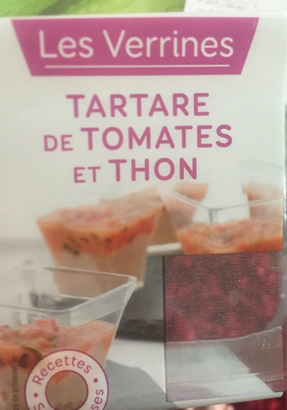 Les Mousquetaires Tartare tomates et thon packshot