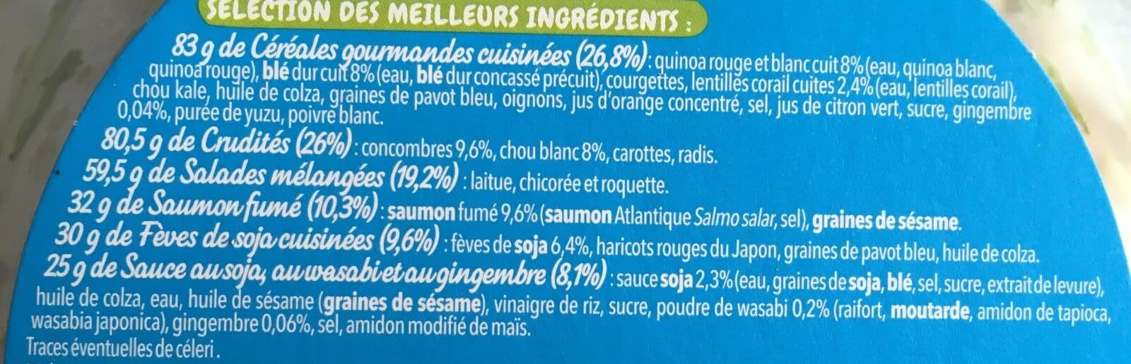 Mix Budha Bol Saumon fumé packshot