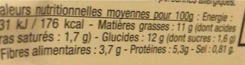 L’APERITIF Houmous Tomates mi-séchées packshot