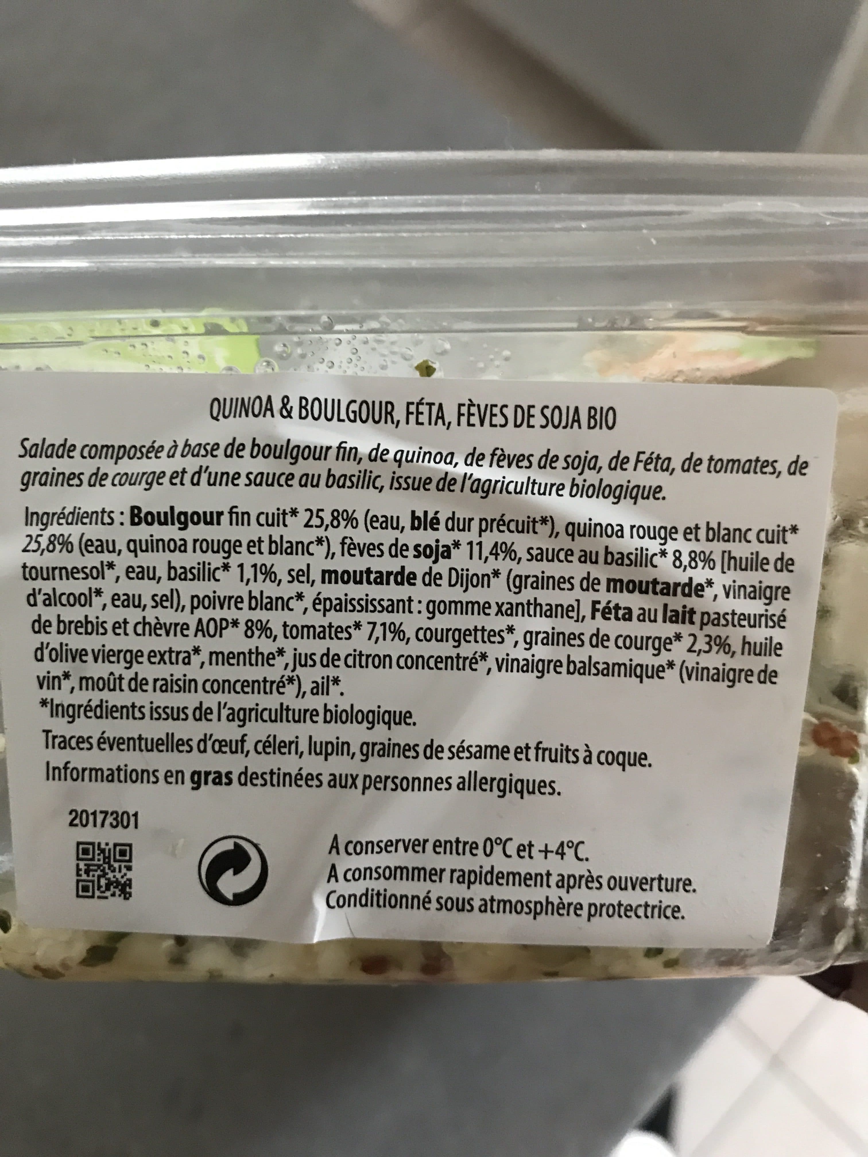 Casino Salade quinoa & boulgour féta, fèves de soja packshot