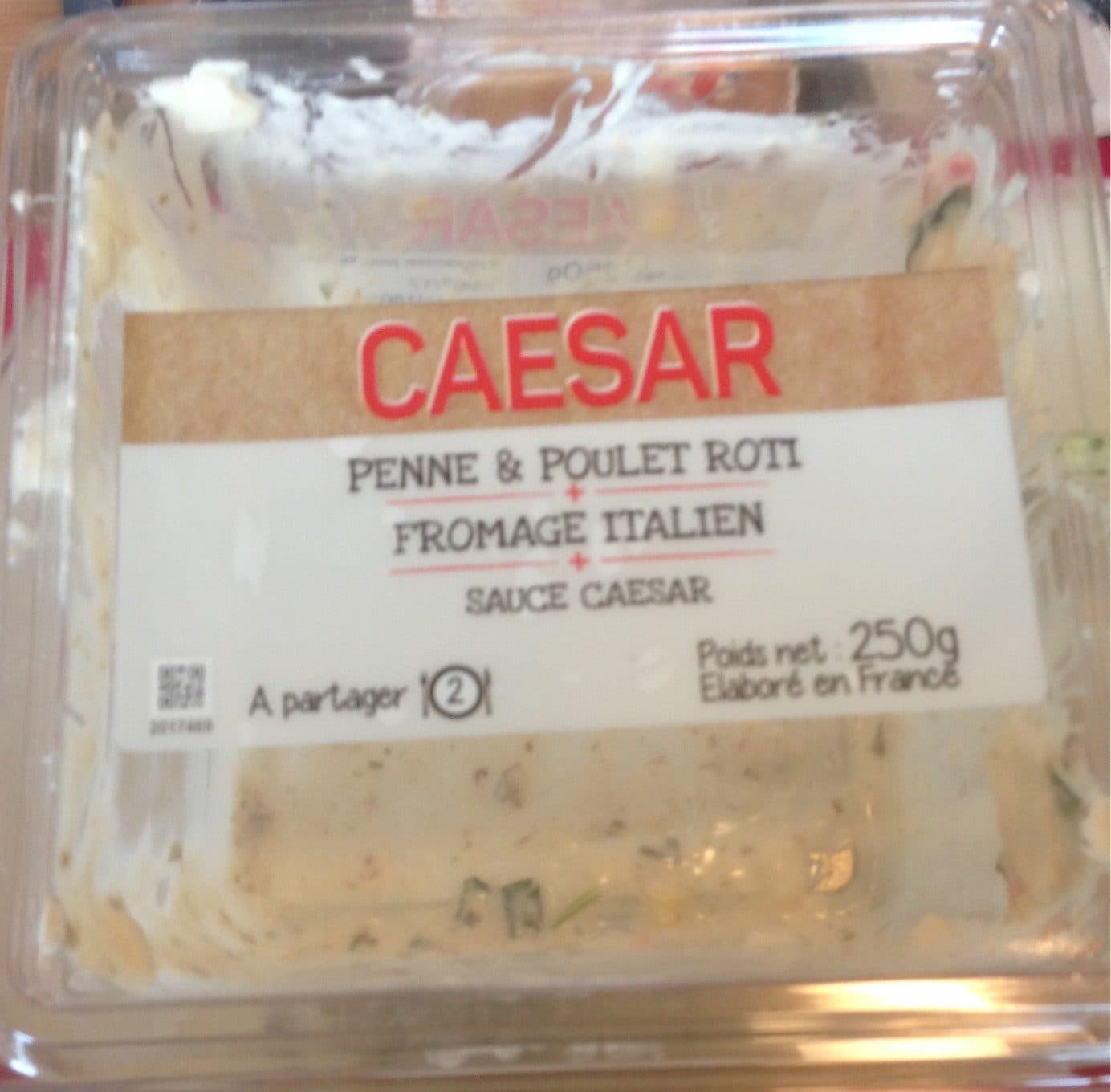 Open Food Facts Salade caesar packshot