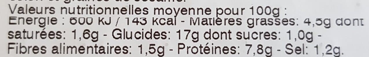 MIX BUFFET Galette chiffonnade de jambon et tomates packshot