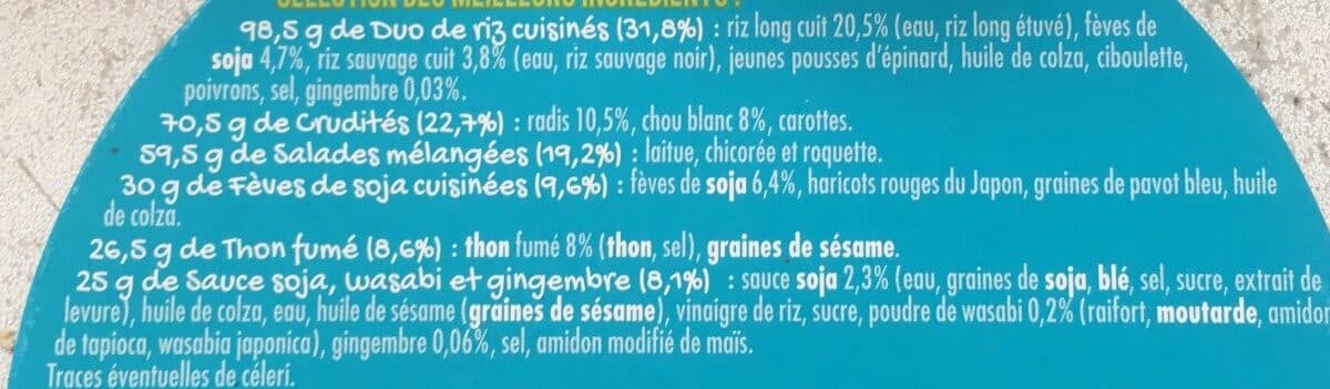Mix Buddha bol thon fumé packshot
