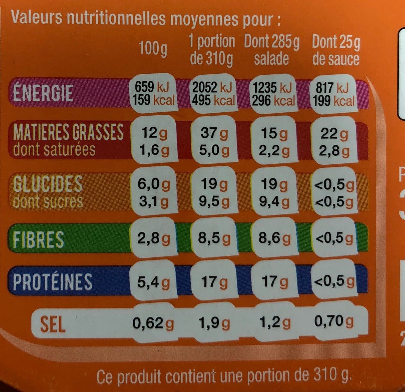 Mix Buddha Bol Poulet, 310g packshot
