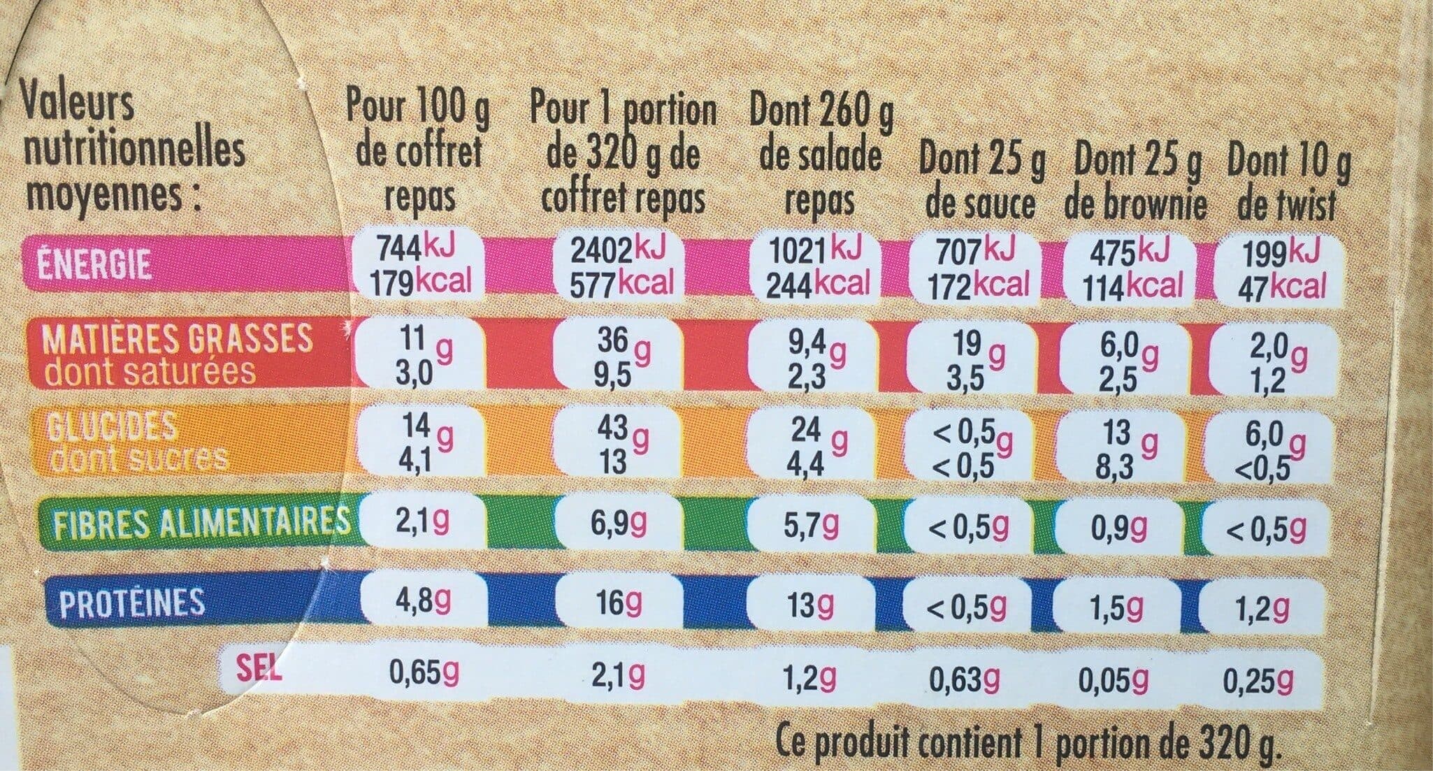 MIX Salade saumon fumé packshot
