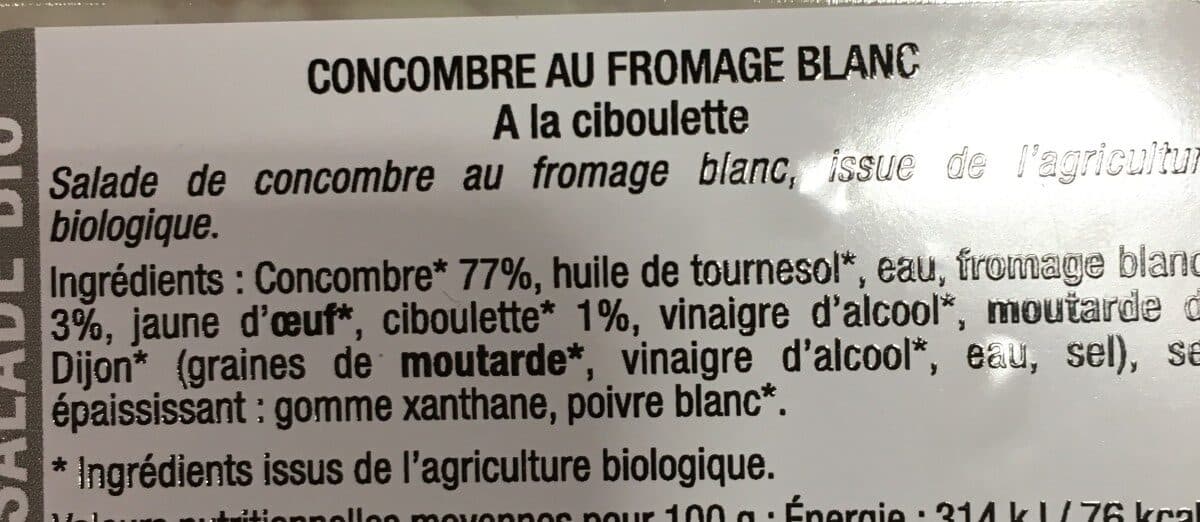 Mix Buffet CONCOMBRES BIO packshot