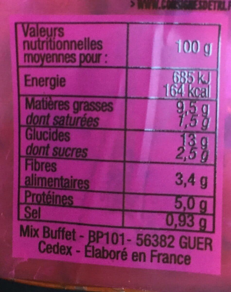 Mix Buffet Boulgour fin chevre et feves de soja packshot