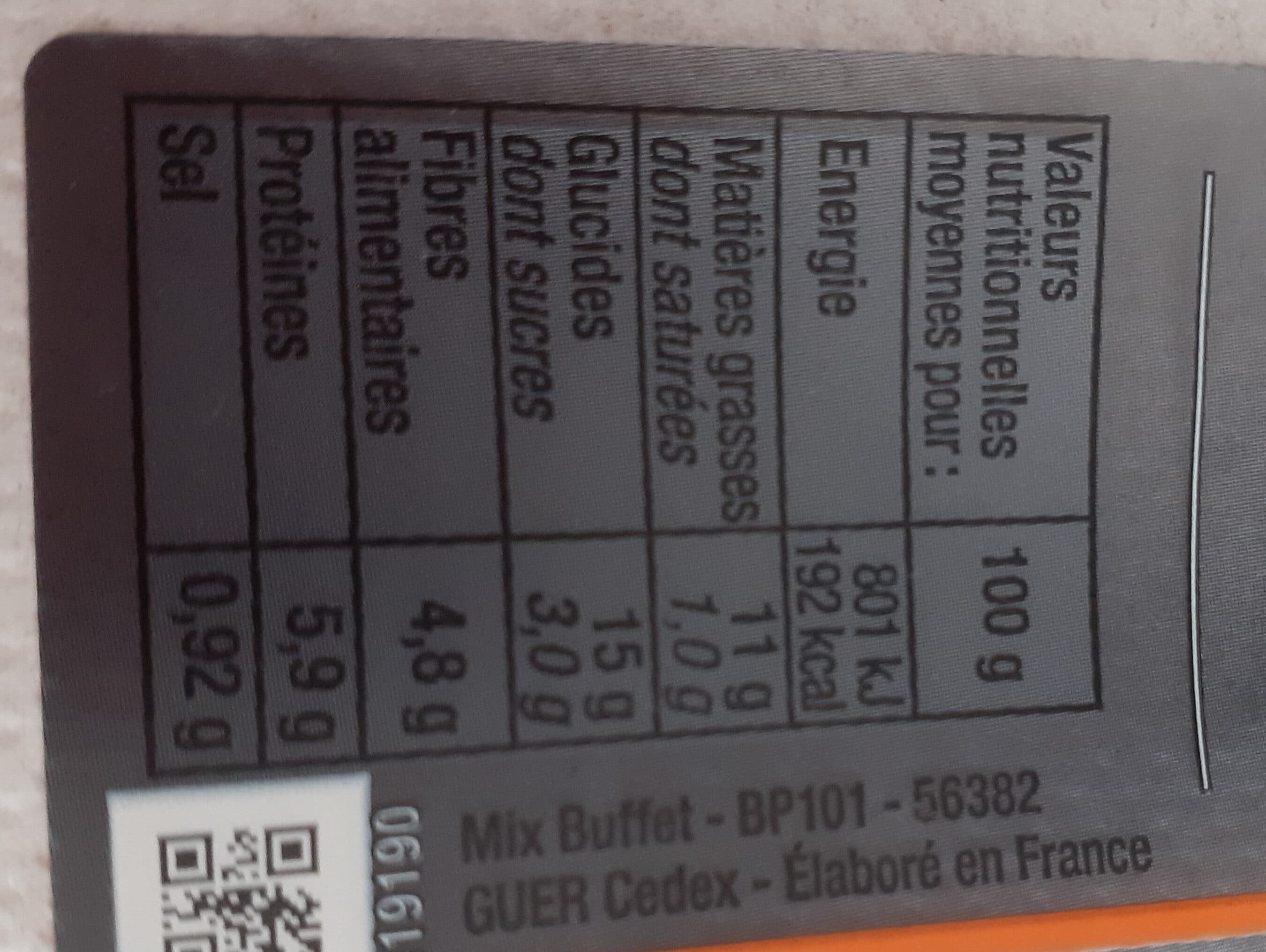 Open Food Facts Céréales & lentilles figues mi-séchées et noisettes packshot