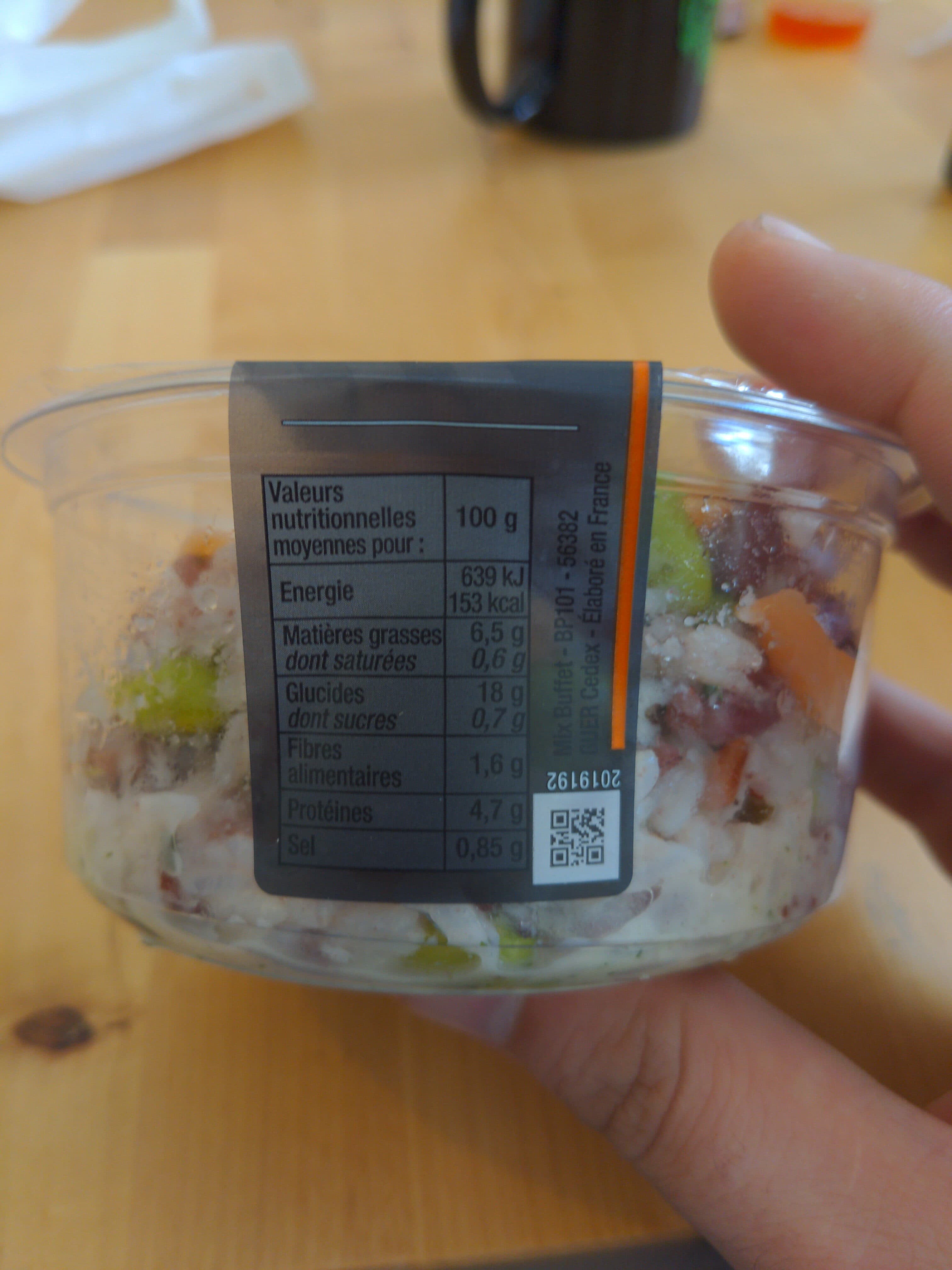 Mix Buffet Meli melo de riz & saumon fumé packshot