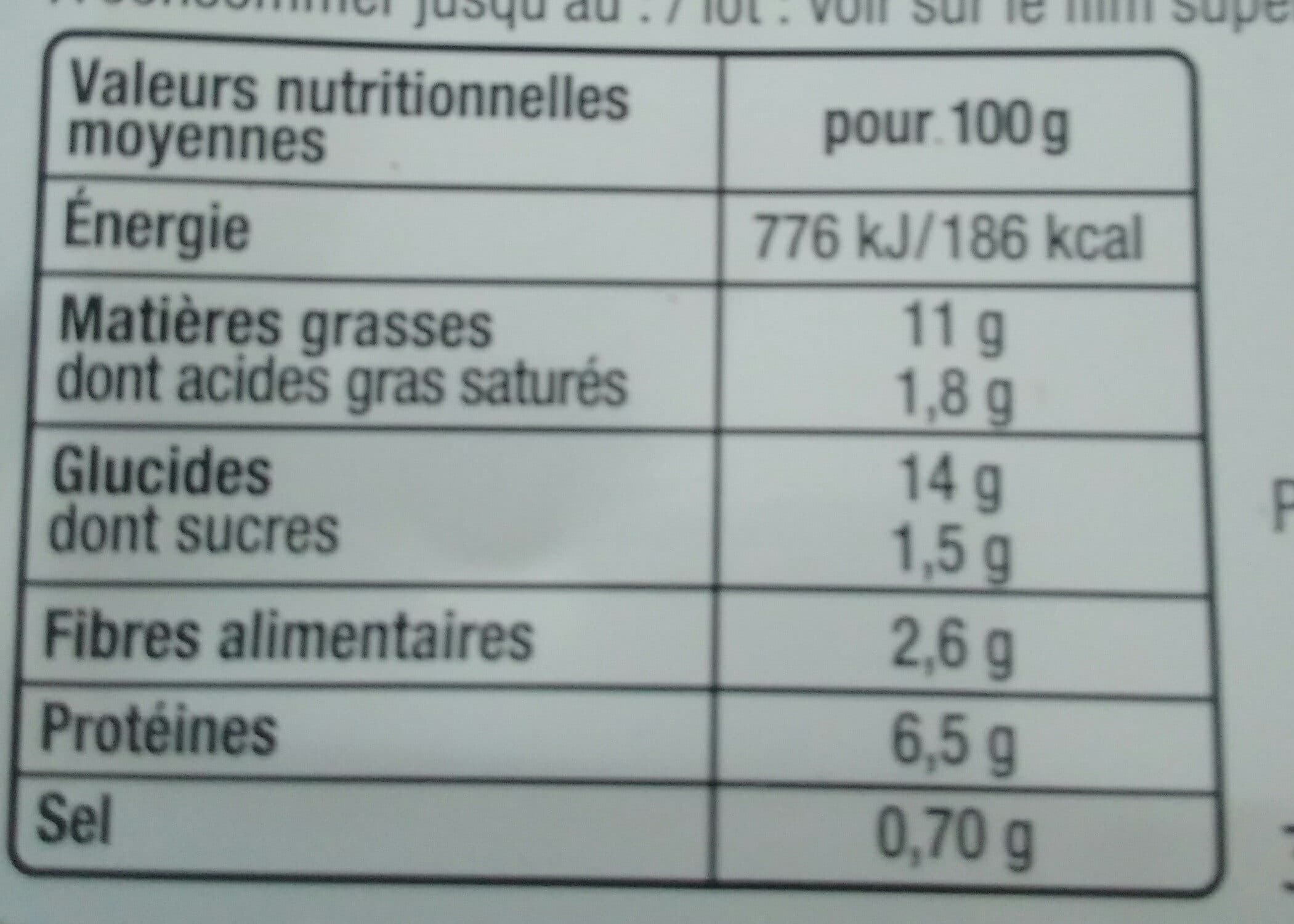 Open Food Facts Salade Vegetale packshot