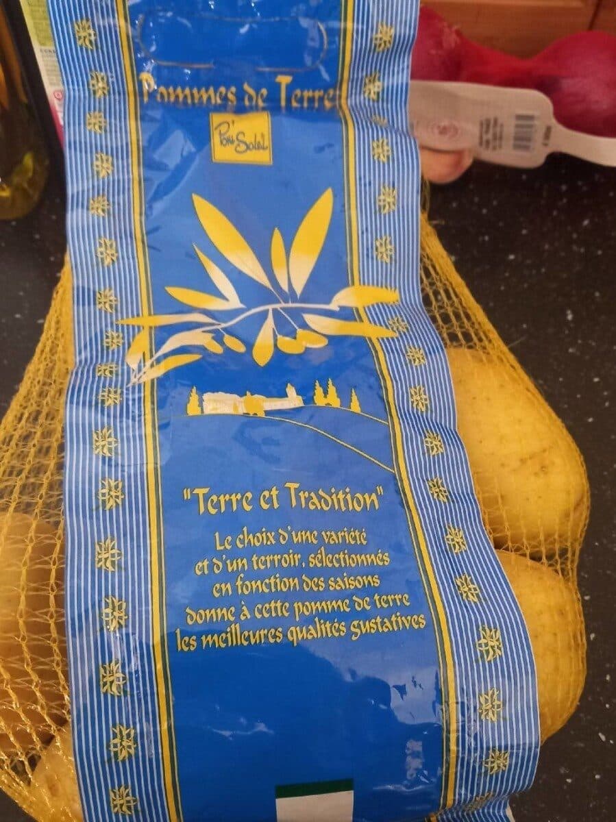 Open Food Facts Pomme de terre packshot