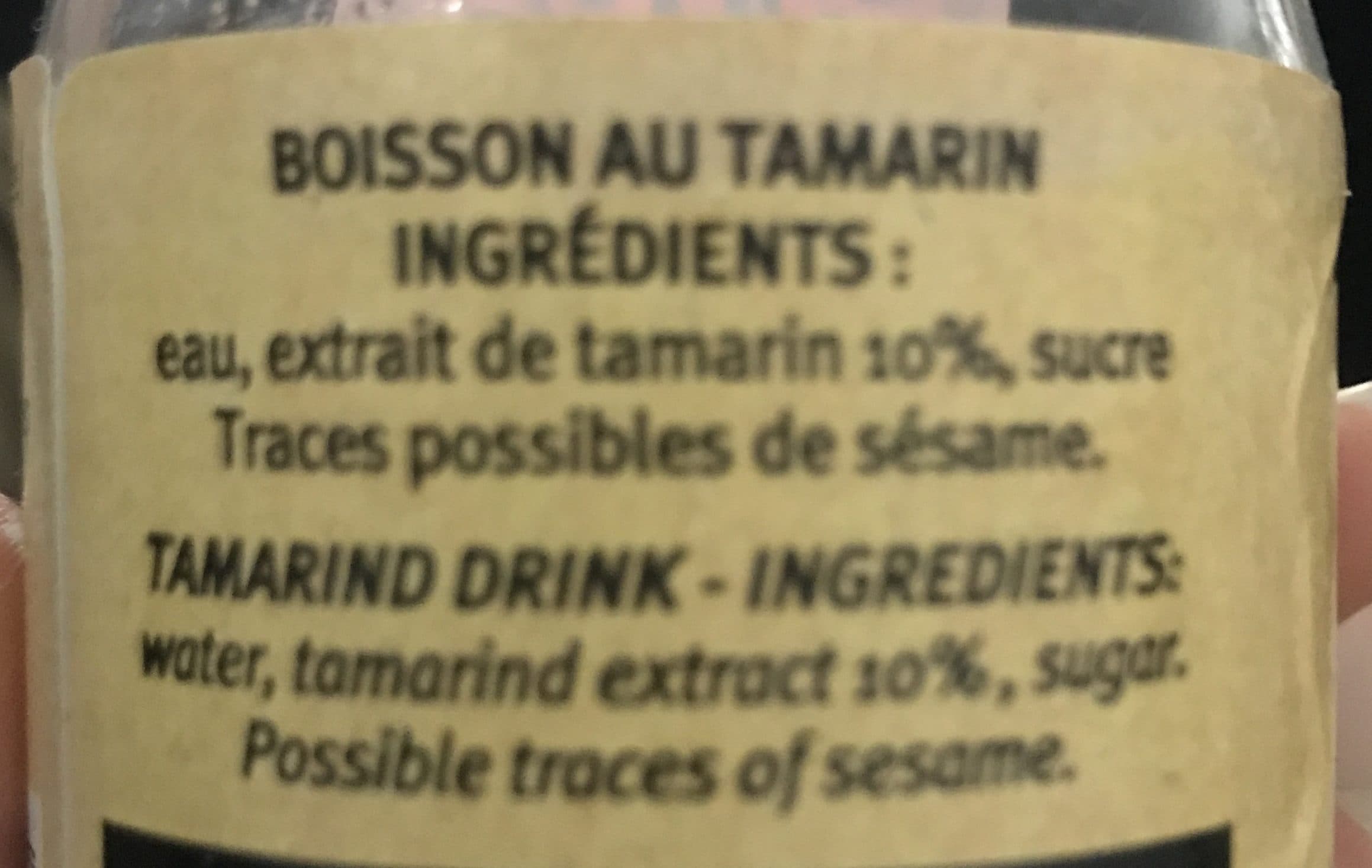 Racines Boisson au tamarin packshot