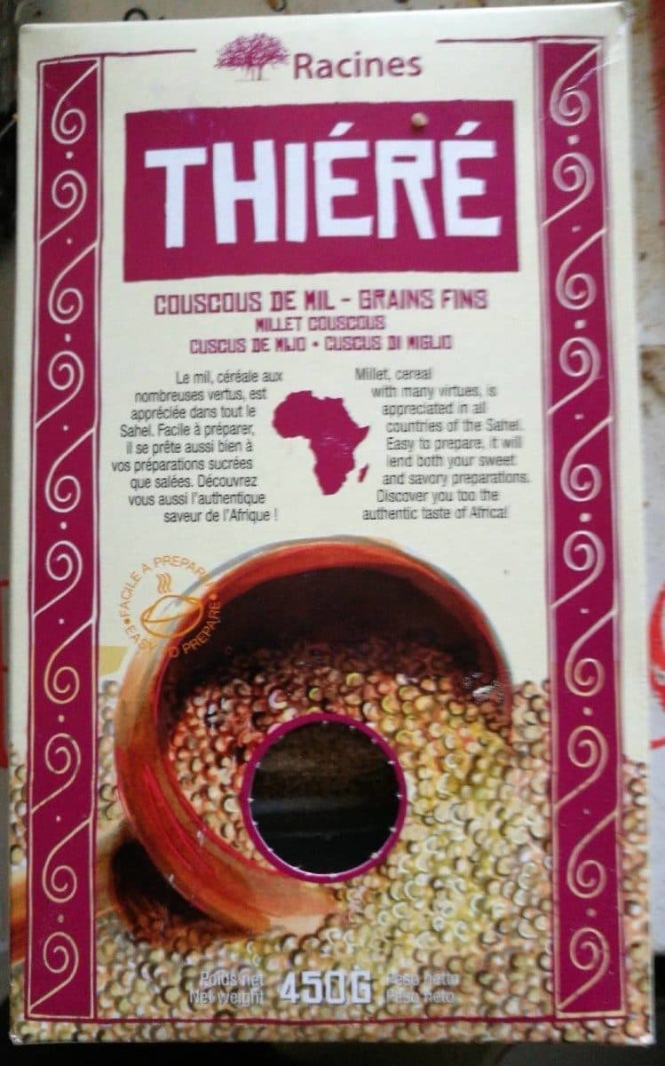 Racines Thiéré - Couscous de Mil packshot