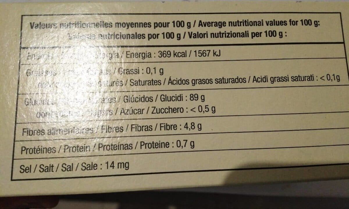 Open Food Facts Semoule de manioc précuite packshot