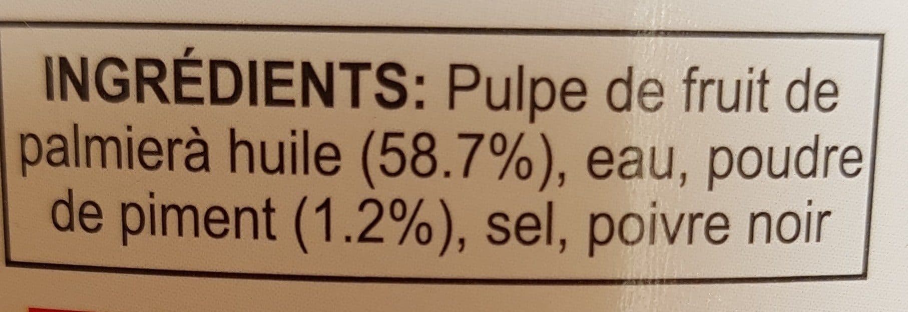 Trofai Moambe, hot palmnut concentrate packshot