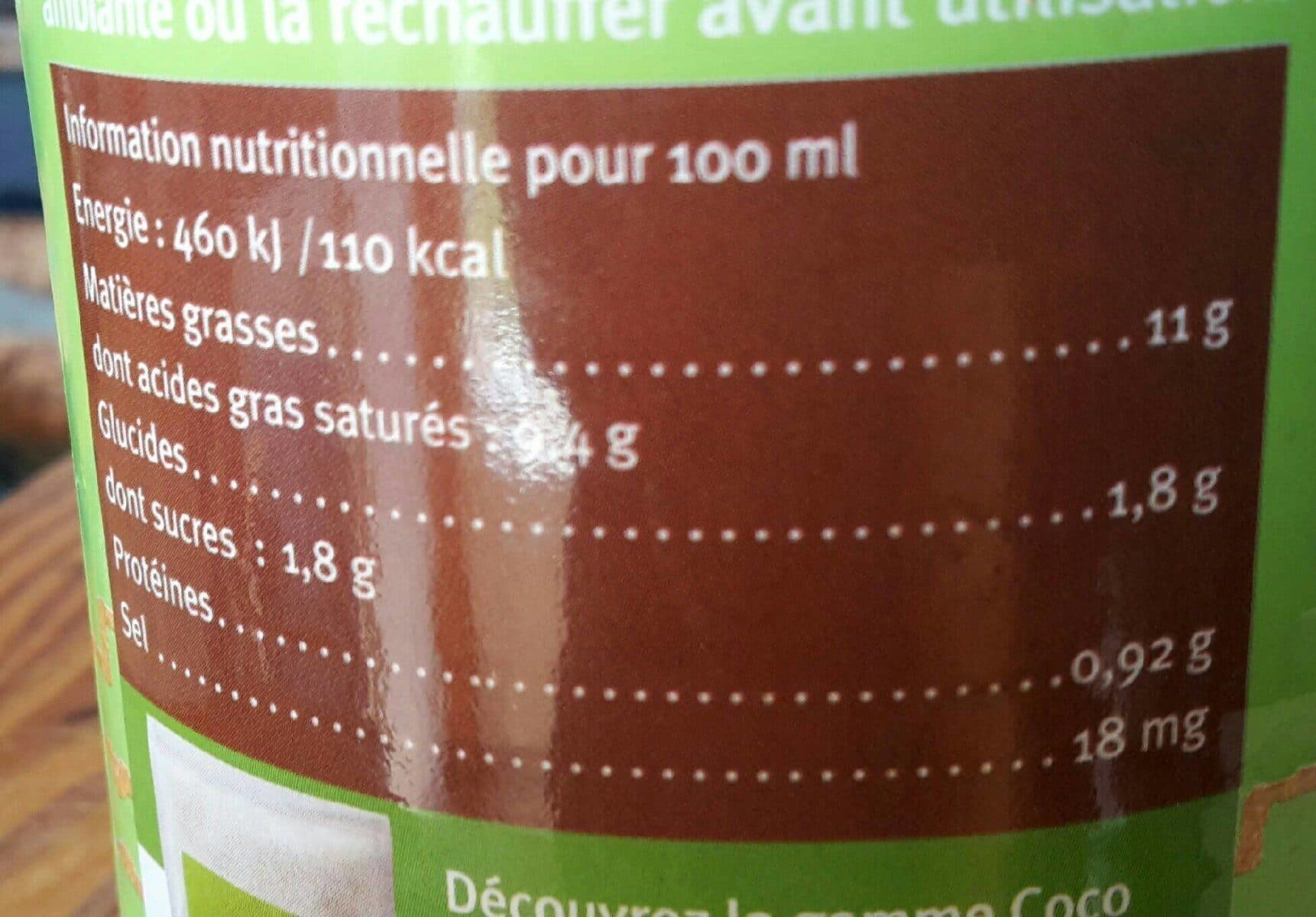 Racines Lait de coco packshot
