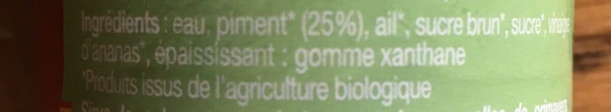 Racines Bio Sauce piment doux pour nems packshot