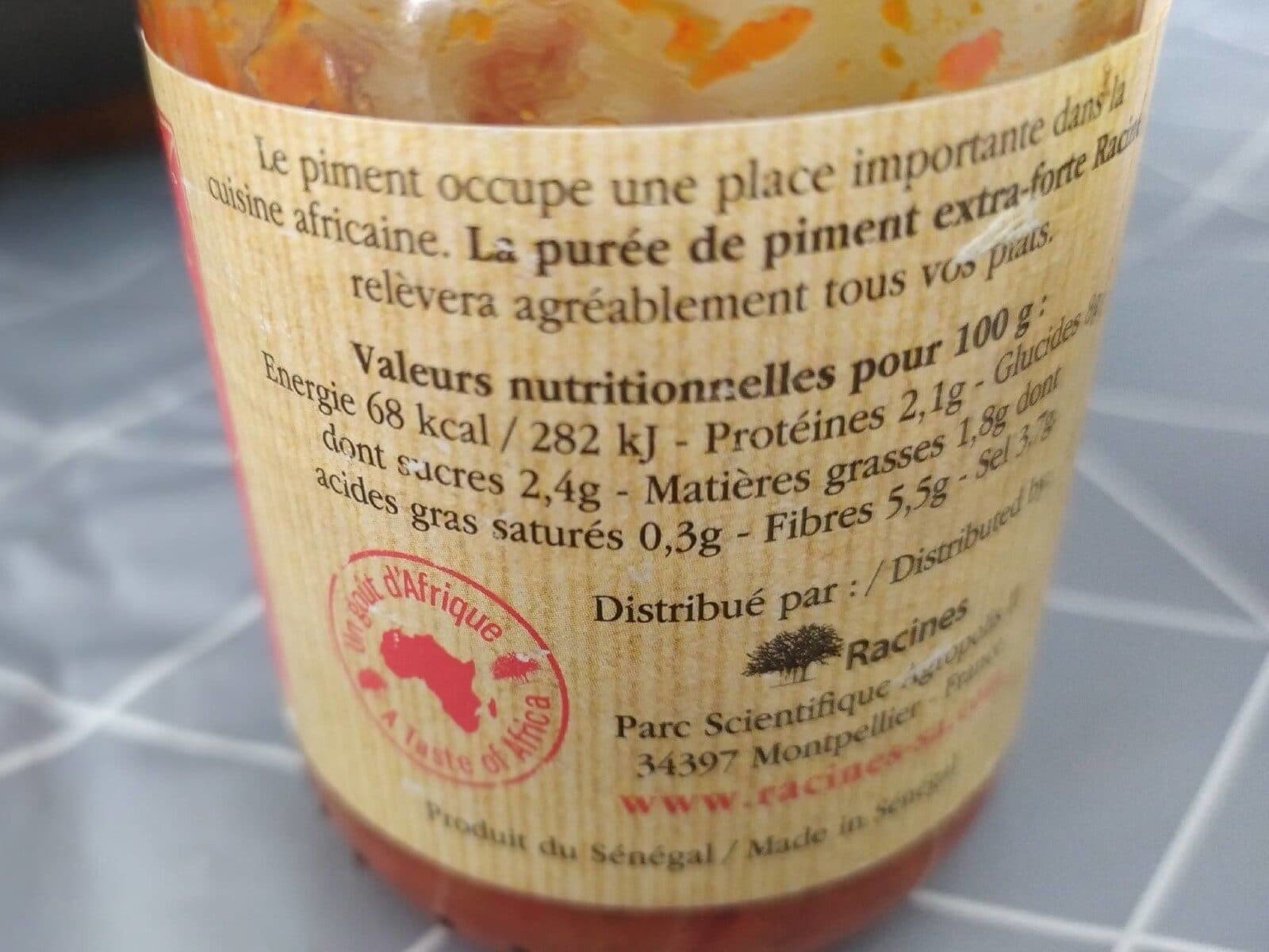 La cuisine d autrefois Pate Du Piment Extra-forte packshot