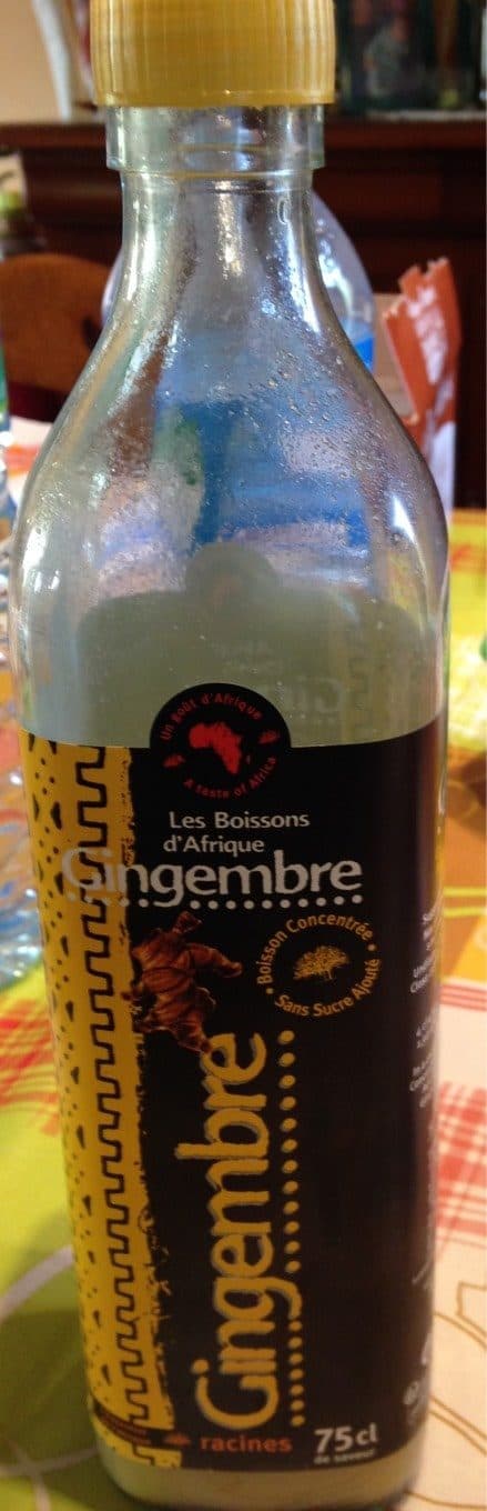 Saveur d autrefois Jus Concentre De Gingembre packshot